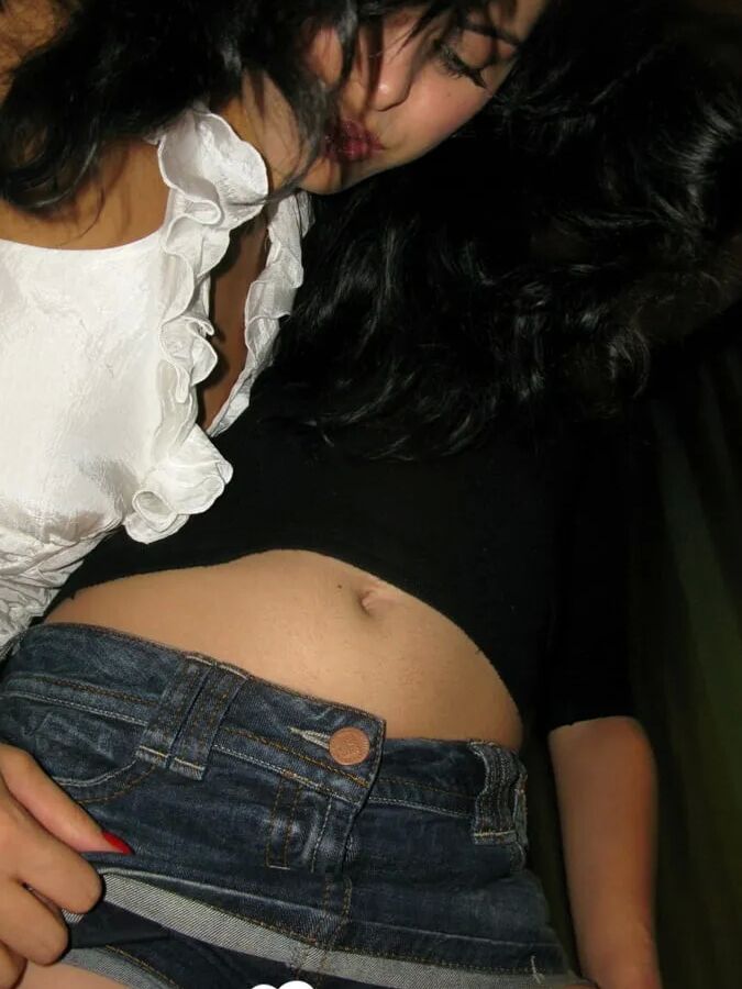 Gorgeous lesbian strip and pleasure one another's slit