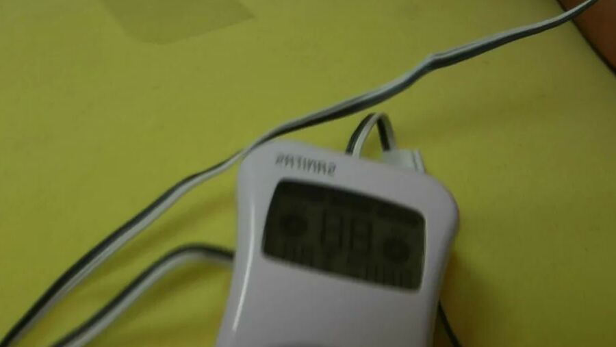 Electric massage between my legs