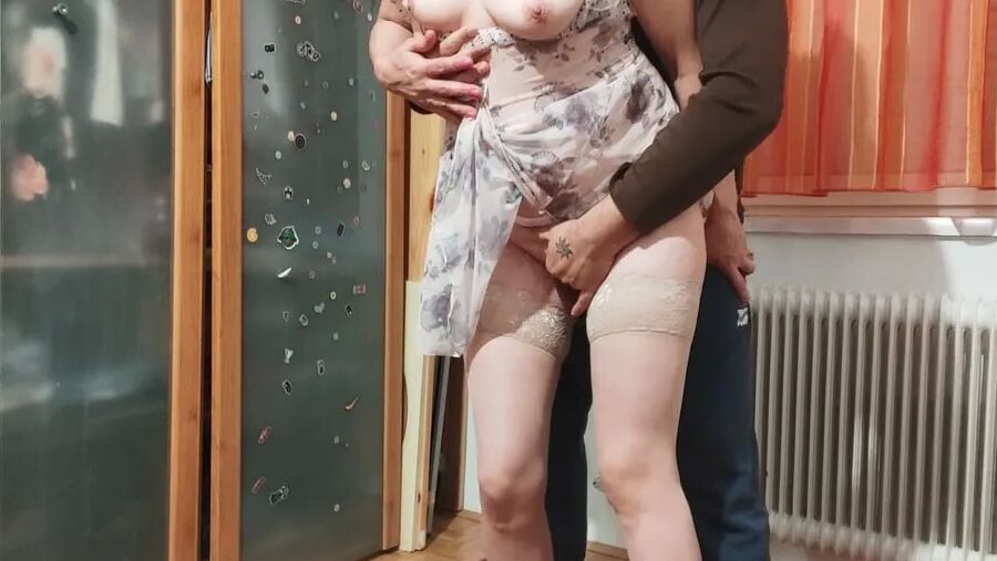 Stepmom fucked and Creampied