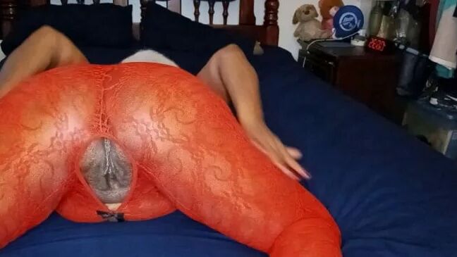 Red Hot Lace Bodystocking