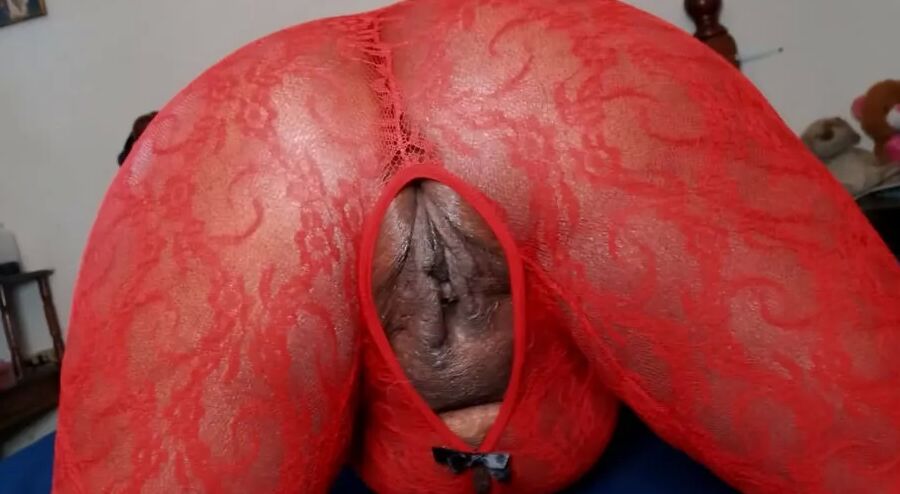 Red Hot Lace Bodystocking