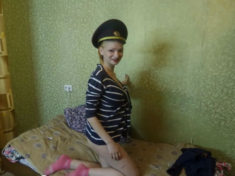 Girlfriend teases with a hot outfit before stripping