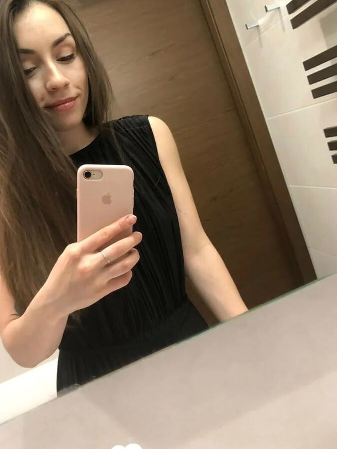 Gorgeous brunette with a tattoo loves to tease