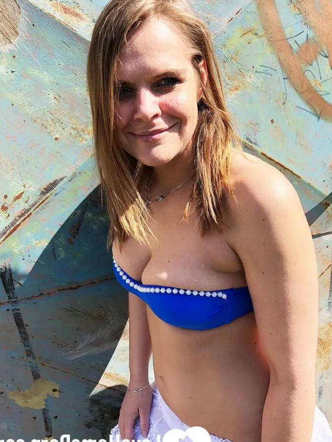 My friend took nude pics of me outdoors