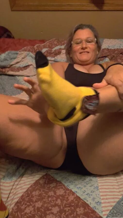 Black CK underwear with red n gold socks