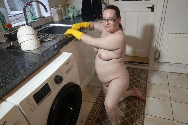 Nude Messy Rubber gloves