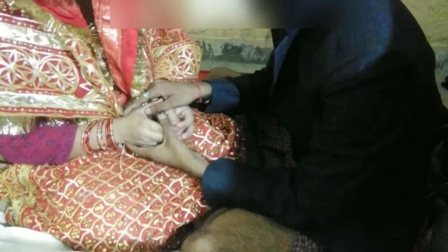 Indian wedding night.