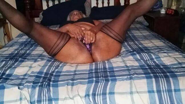 Mrs Freaky OG In Thigh High Stockings