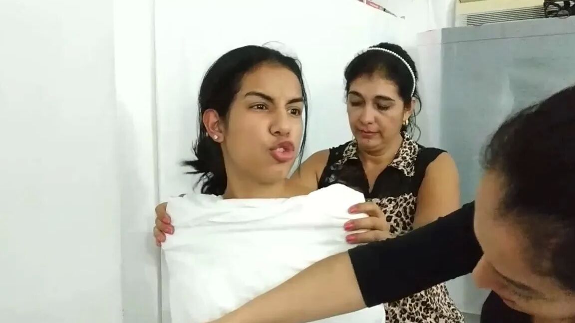 Heavily Duct Tape Mummified By Crazy Bondage Women