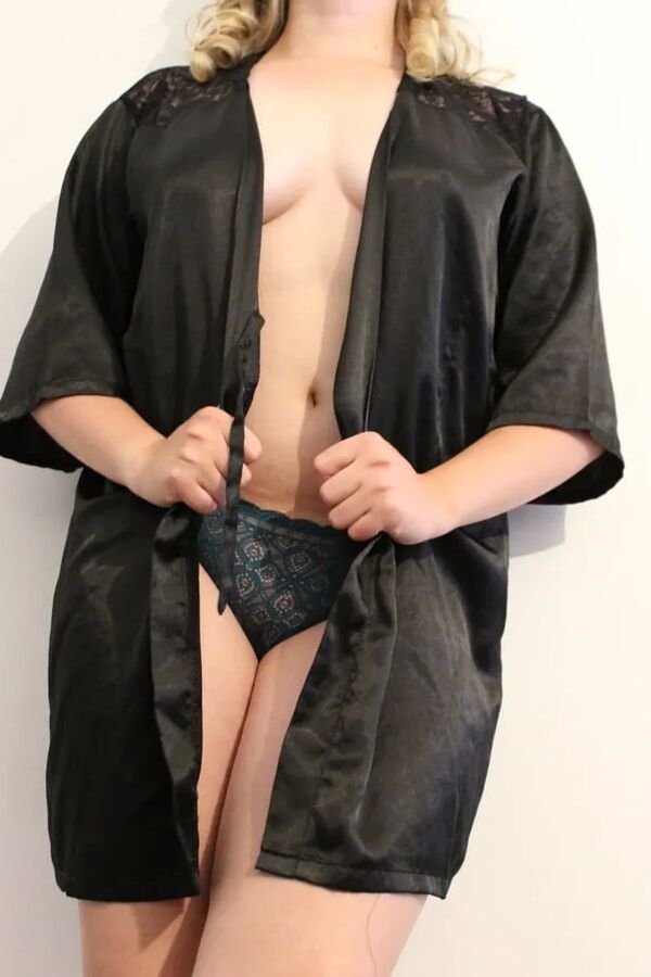 Blonde Teen Lingerie Teaser