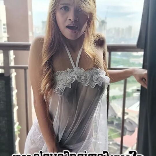 White lingerie on Porch