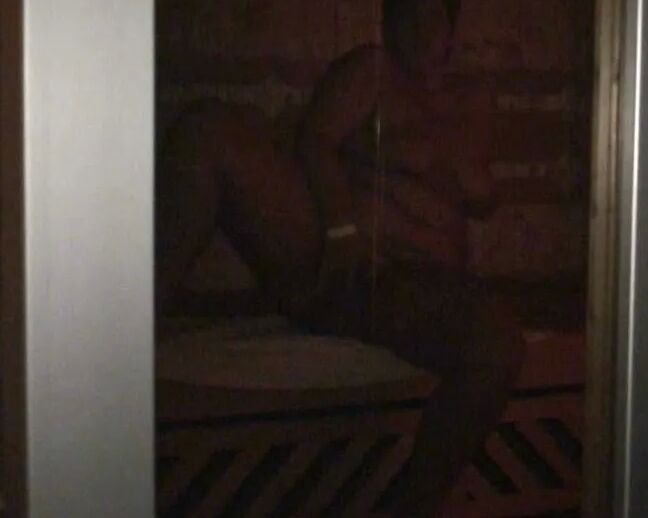 Sauna while the movie party