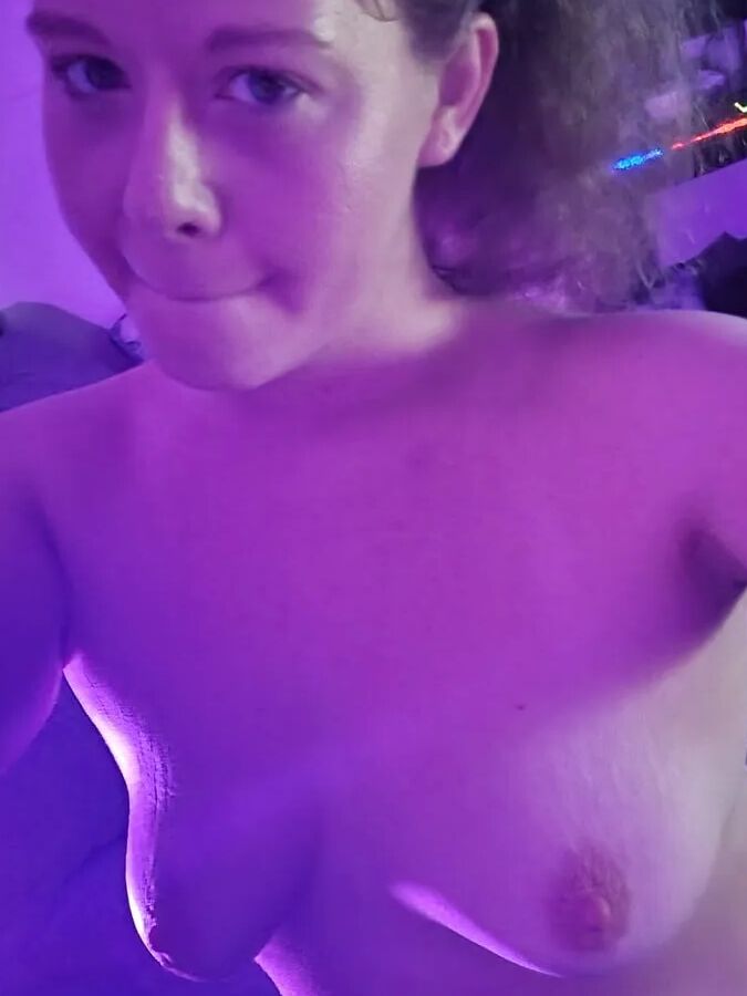 Nikki Belle in Purple Light