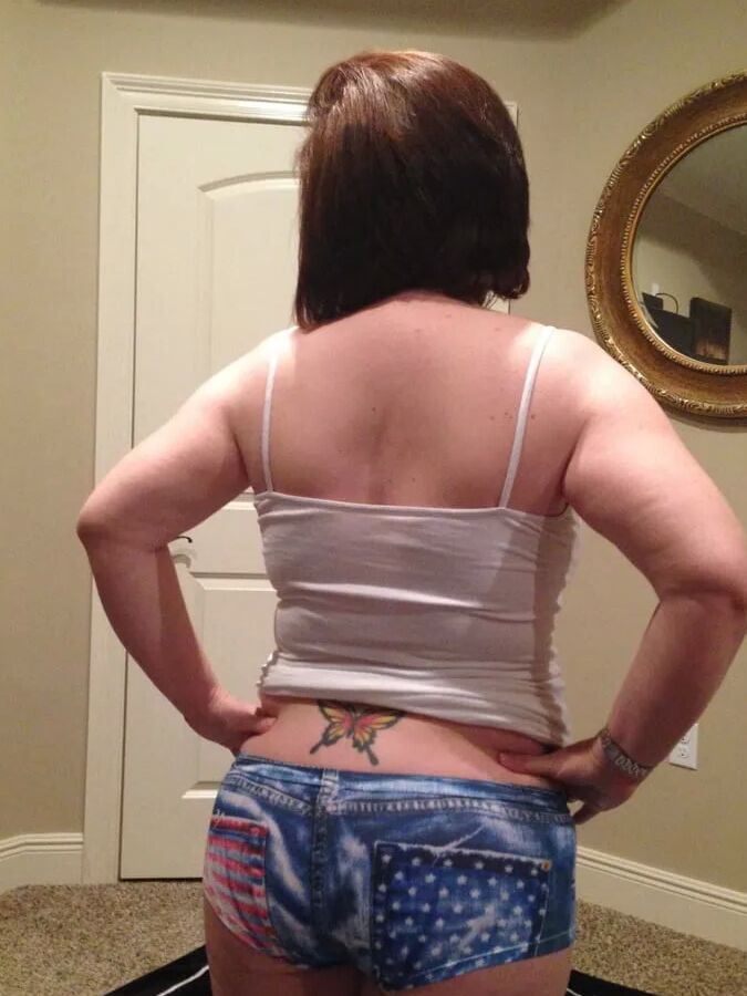 White tank and panties