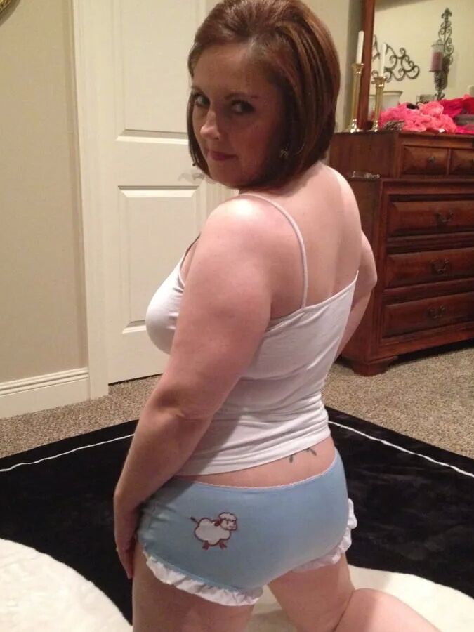 White tank and panties