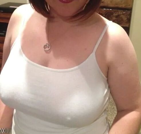 White tank and panties