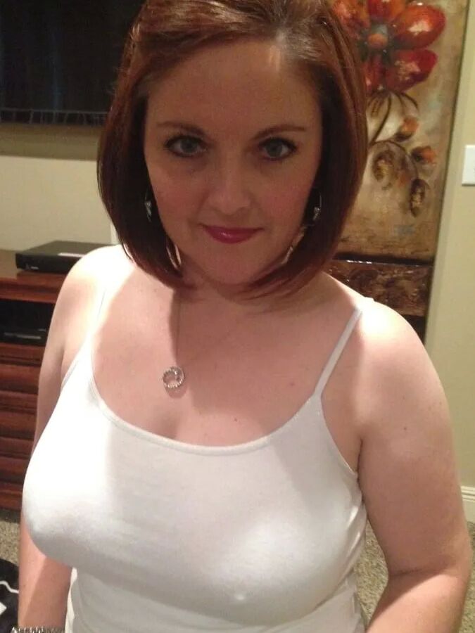 White tank and panties