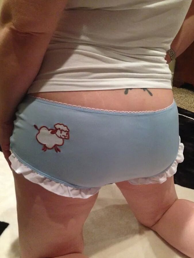White tank and panties