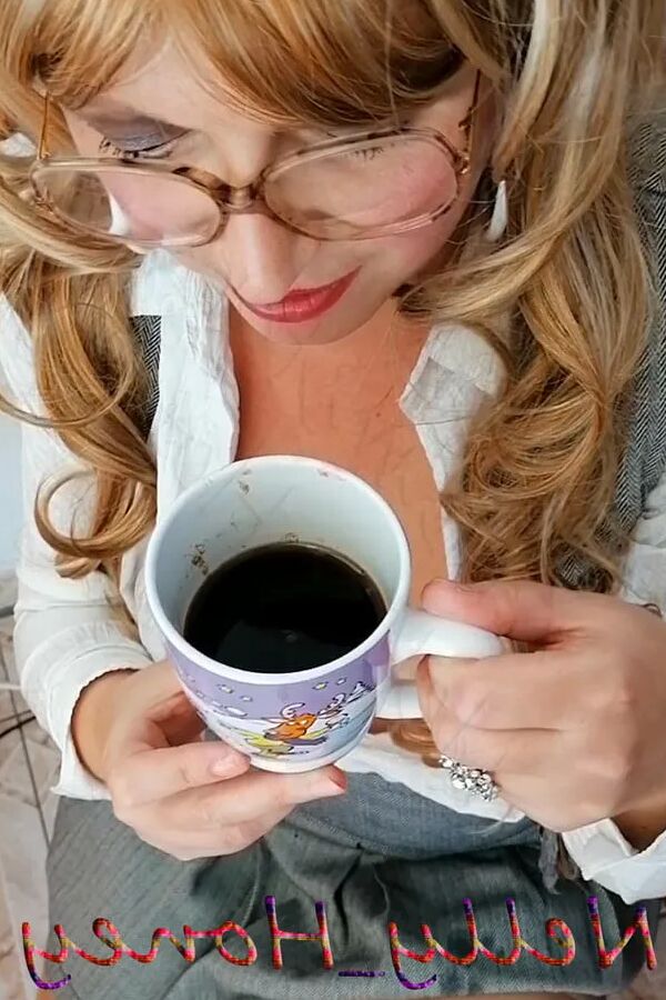 Coffee with real cream