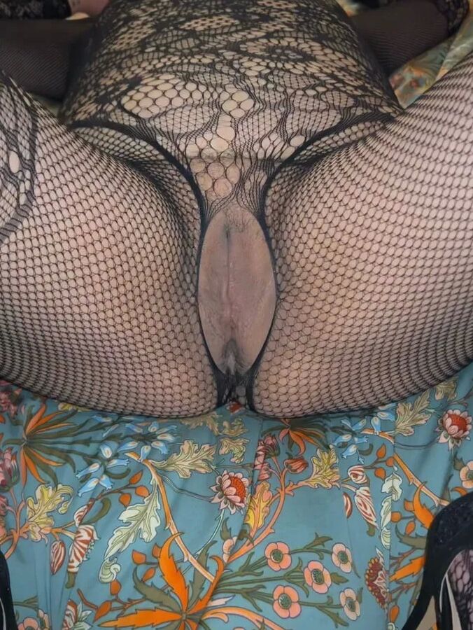 Slut wife in bodystocking
