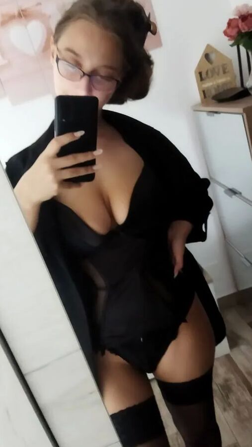 BLACK PANTIES & STOCKINGS