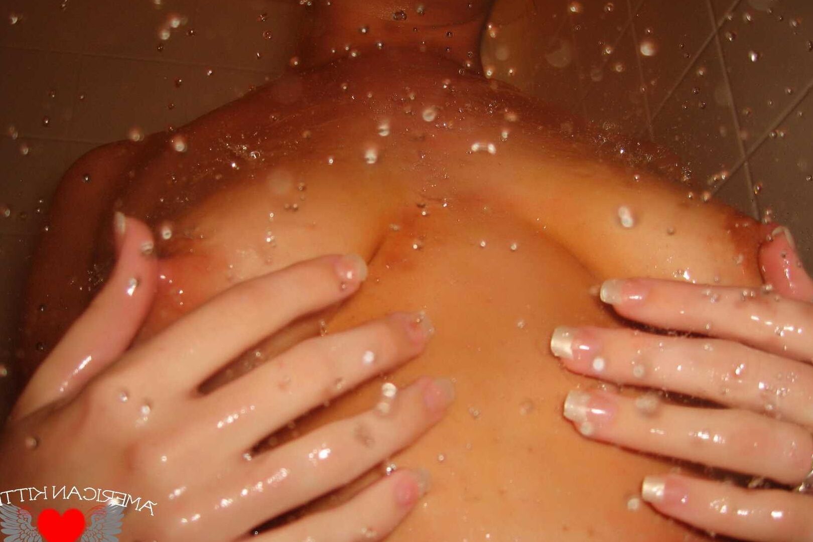 Jetta takes a shower