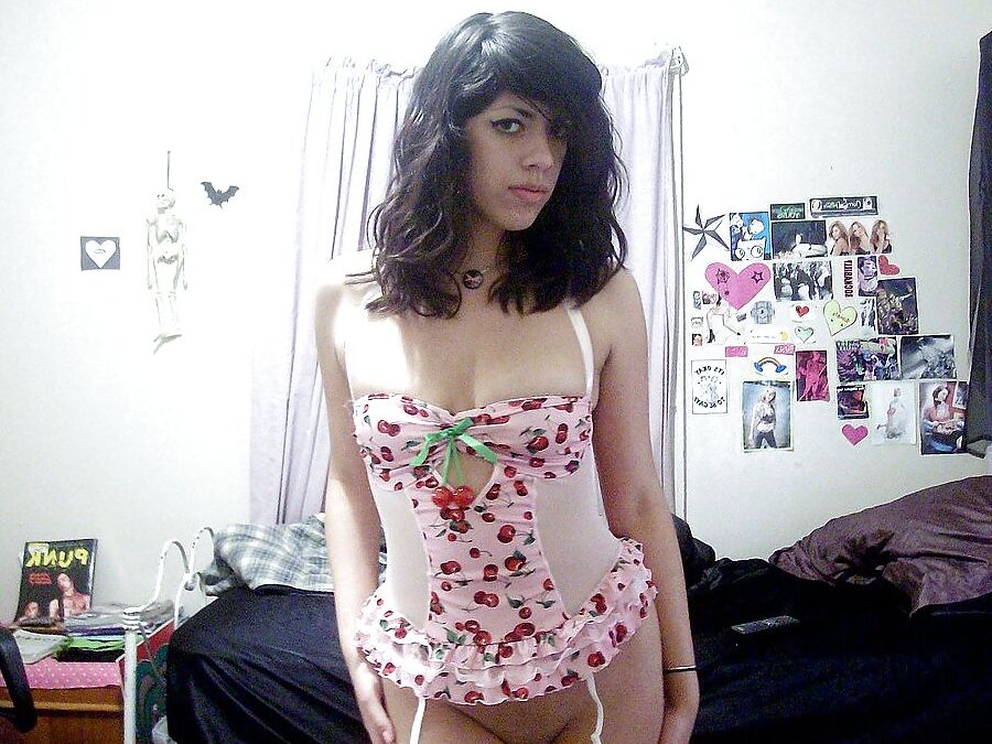 Cool brunette