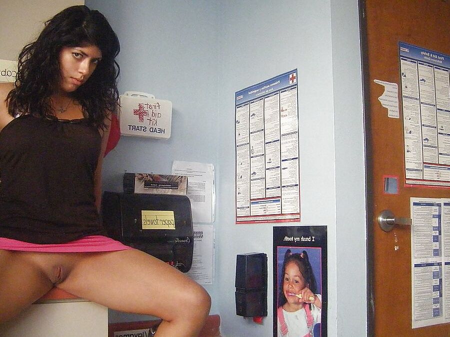 Cool brunette