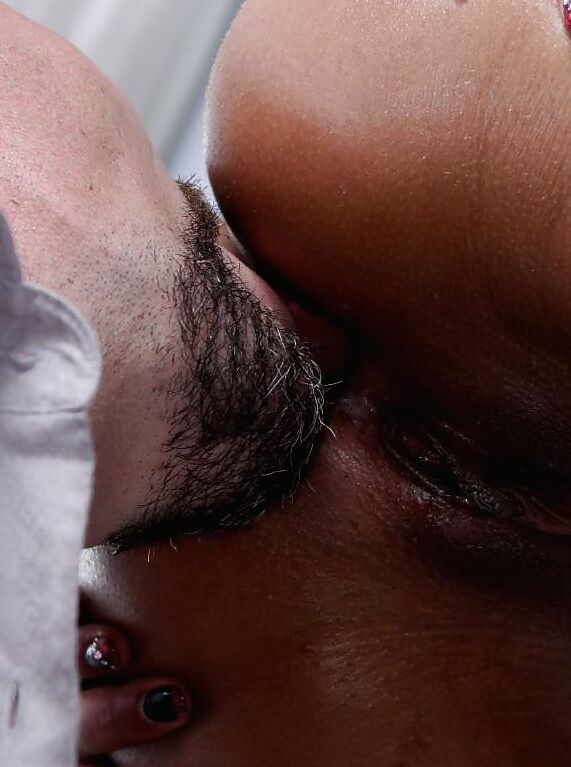 Interracial ass worship