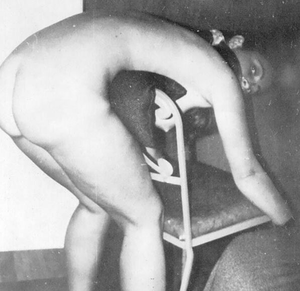 Black &amp; White Spanking