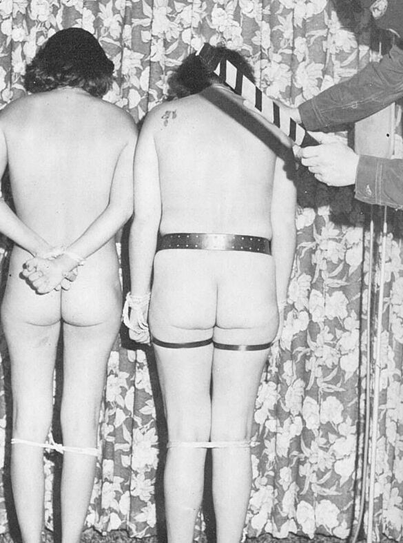 Black &amp; White Spanking