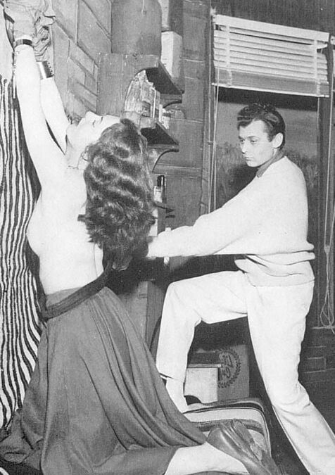 Black &amp; White Spanking