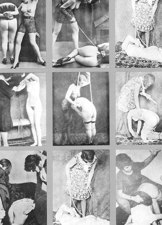 Black &amp; White Spanking