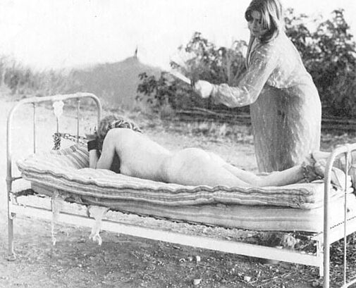 Black &amp; White Spanking