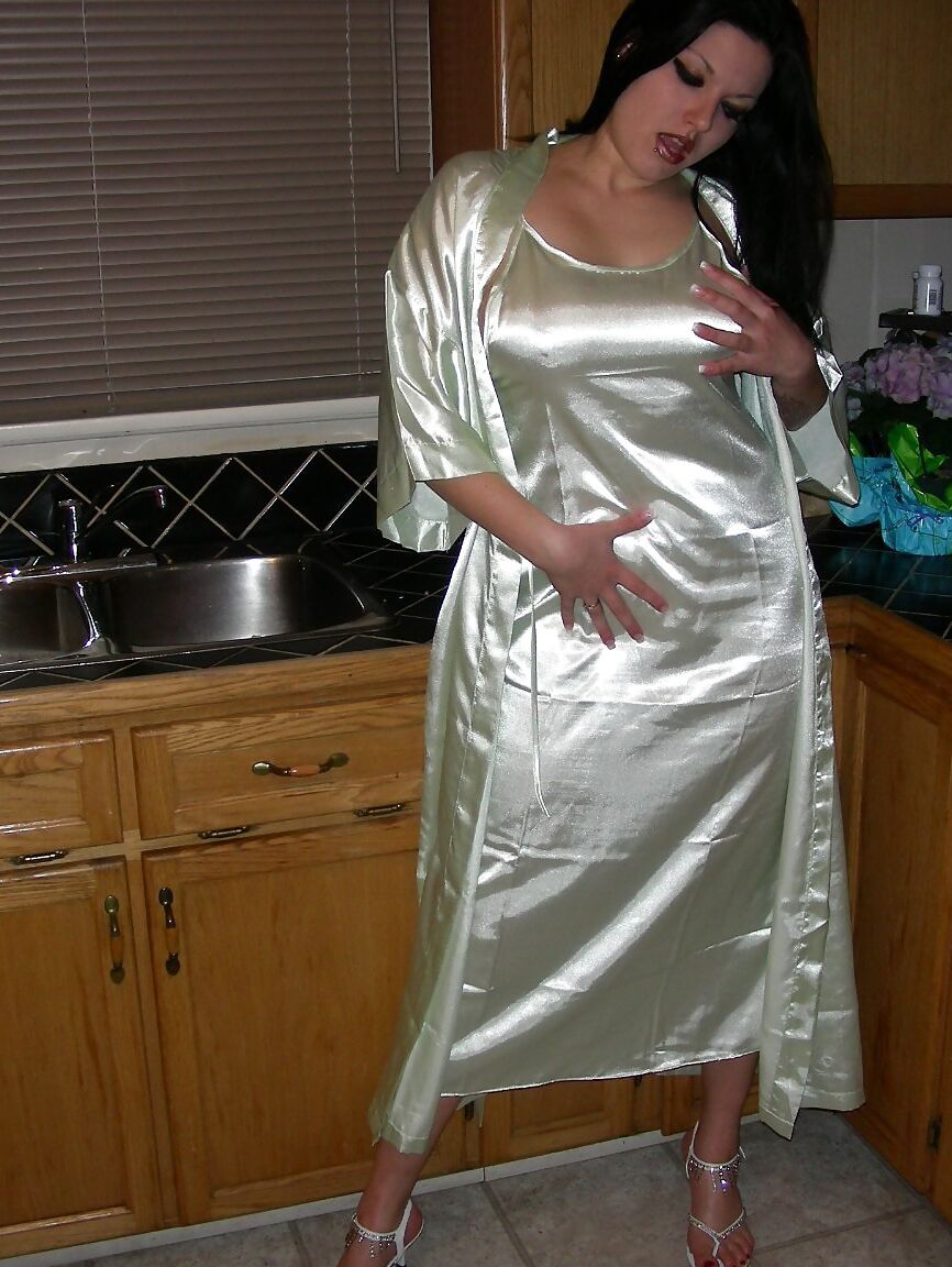 Satin Nighty & Robe