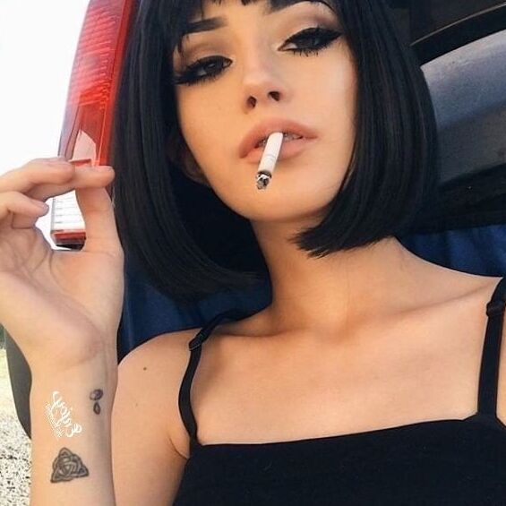 lovely smoking