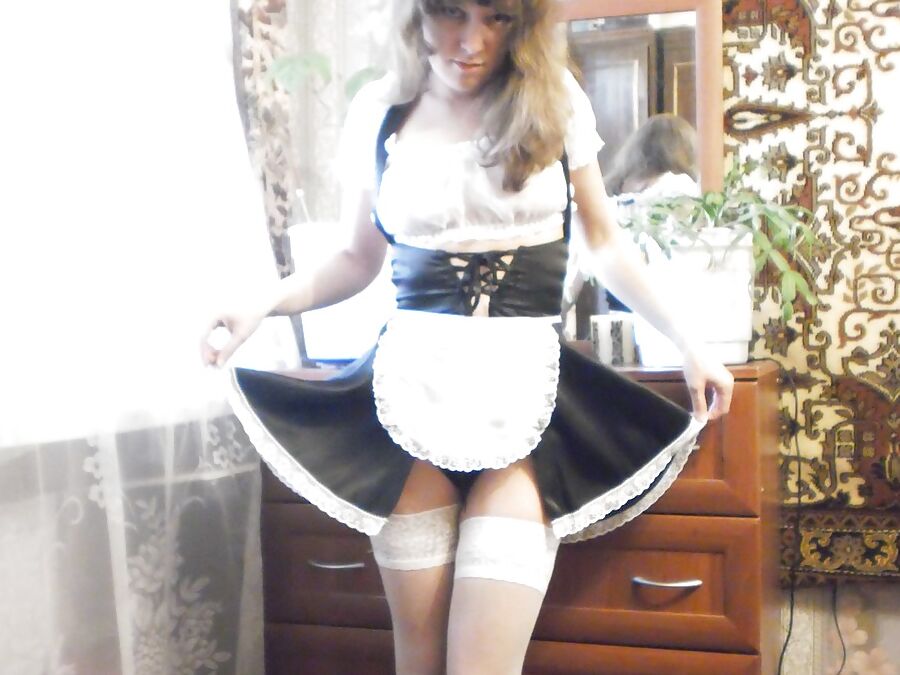Teen in uniform