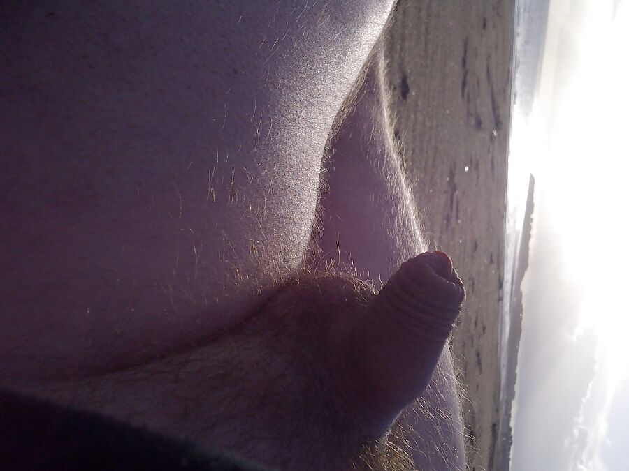 My Tiny dick outside
