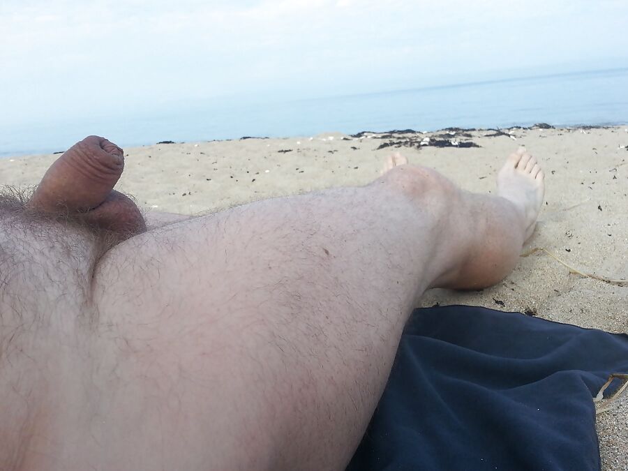 My Tiny dick outside