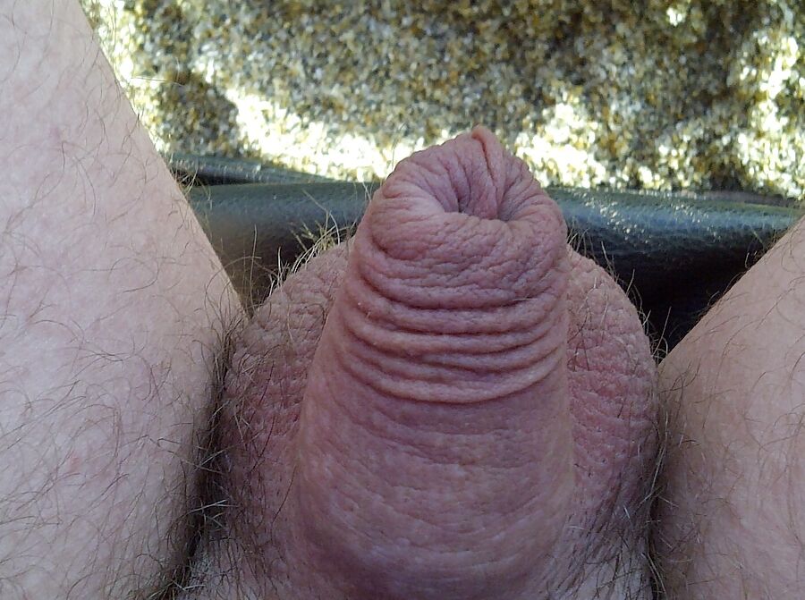 My Tiny dick outside