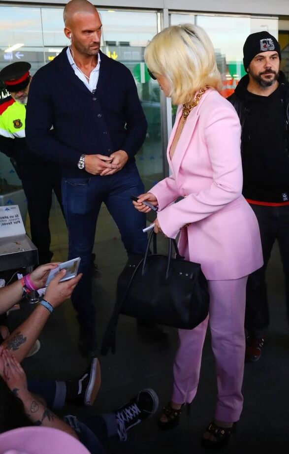 Lady Gaga Braless