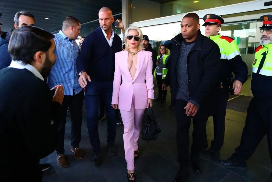 Lady Gaga Braless