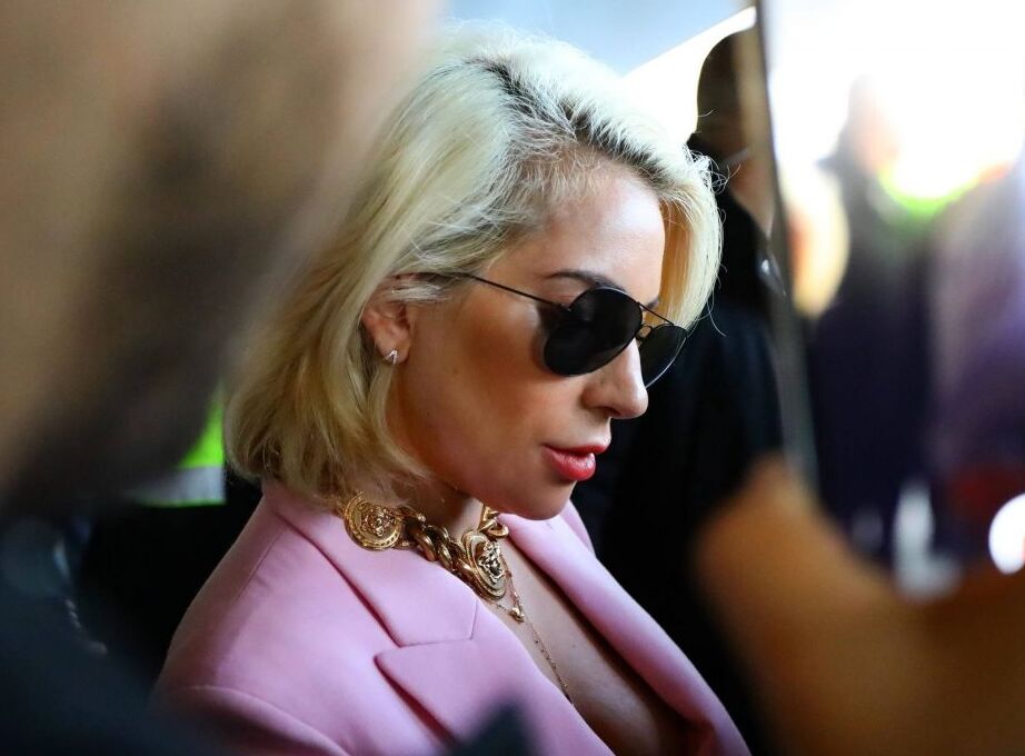 Lady Gaga Braless