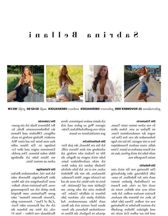 Sabrina Bellani nude