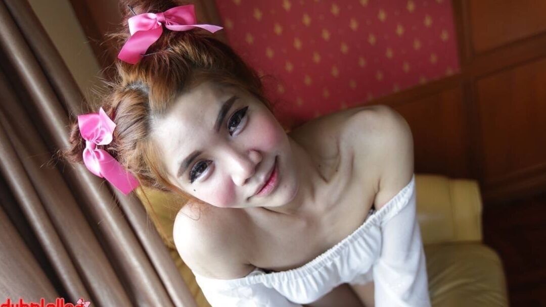 Ladyboy gets facial
