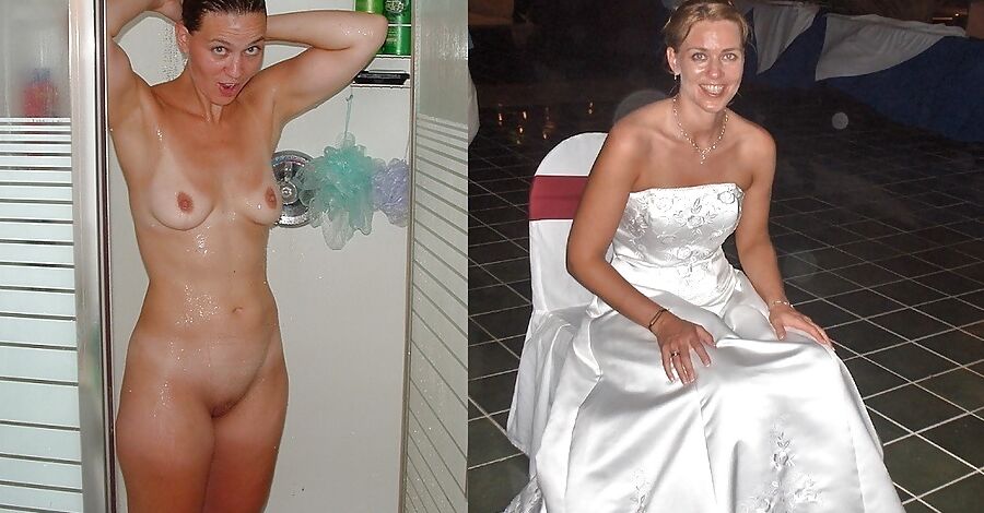 Habillees Nues Clothed Naked woman