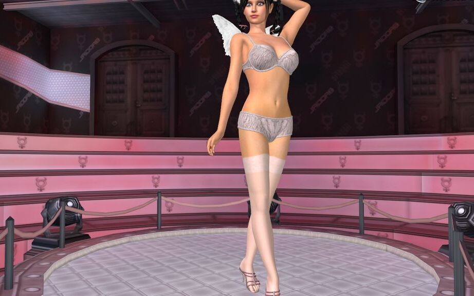 Sexy d animated model gets assfucked on stage