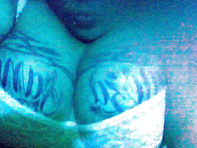 Sexy BBW tatooed with huge boobs from Argentina