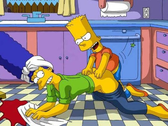 Behind the scene porn from the Simpsons TV show