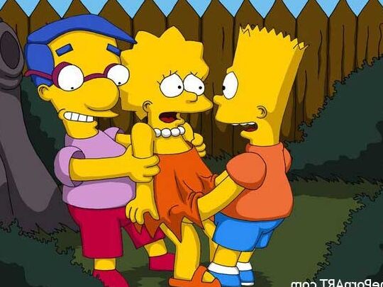 Behind the scene porn from the Simpsons TV show